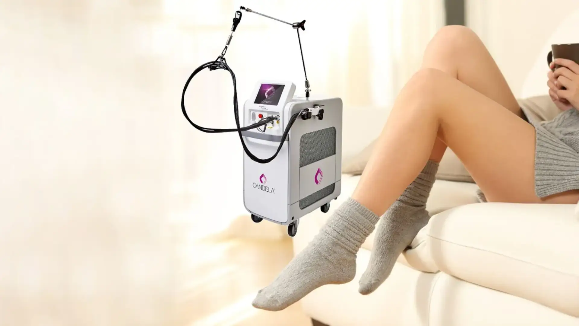 Welcoming treatment room at Pure Skin Clinic